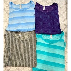 LuLaRoe long sleeve Lynnae shirt bundle